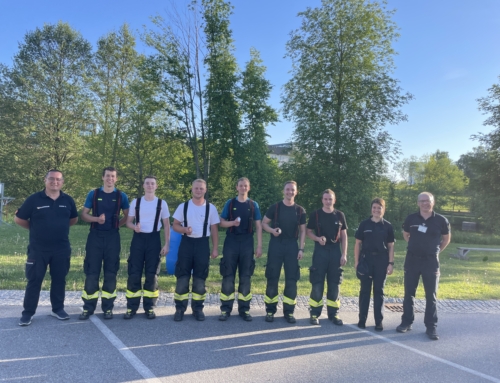 Leistungsprüfung Atemschutz in Hagenberg, am 02.05.2025